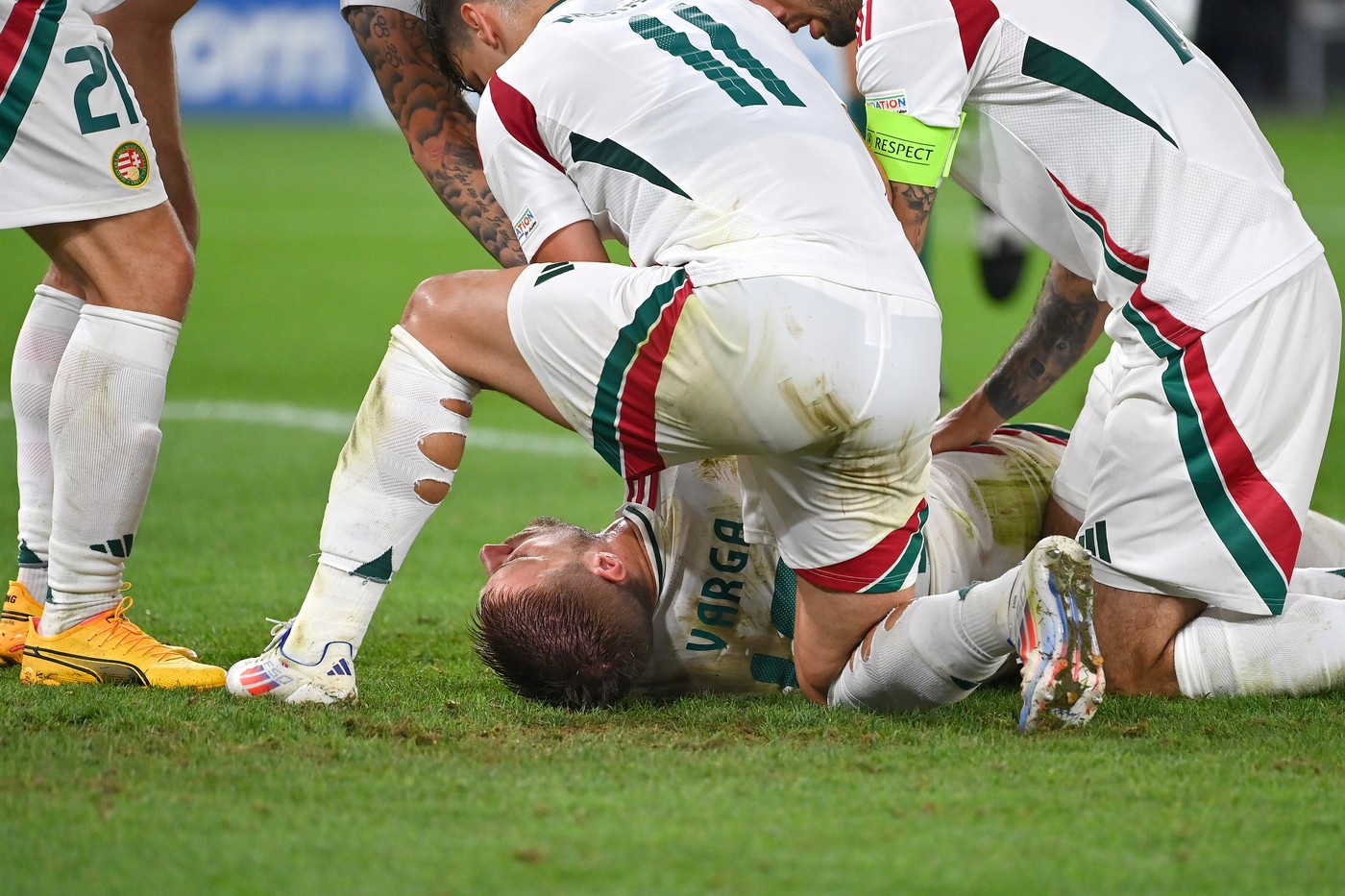 EURO 2024 | BBC a cerut scuze telespectatorilor şi a acuzat UEFA după reluările de la accidentarea lui Varga