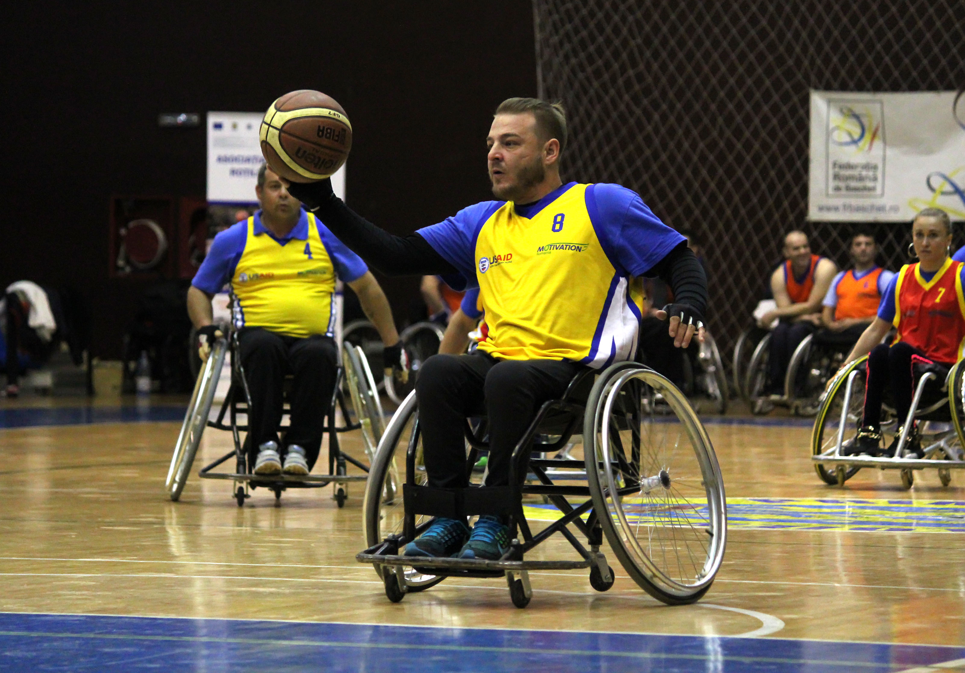 Exemplu de ambiție și voință de a face sport. ACS Supernova Neamţ a câştigat prima ediţie a Cupei Municipiului Ploieşti la baschet în scaun rulant / FOTO