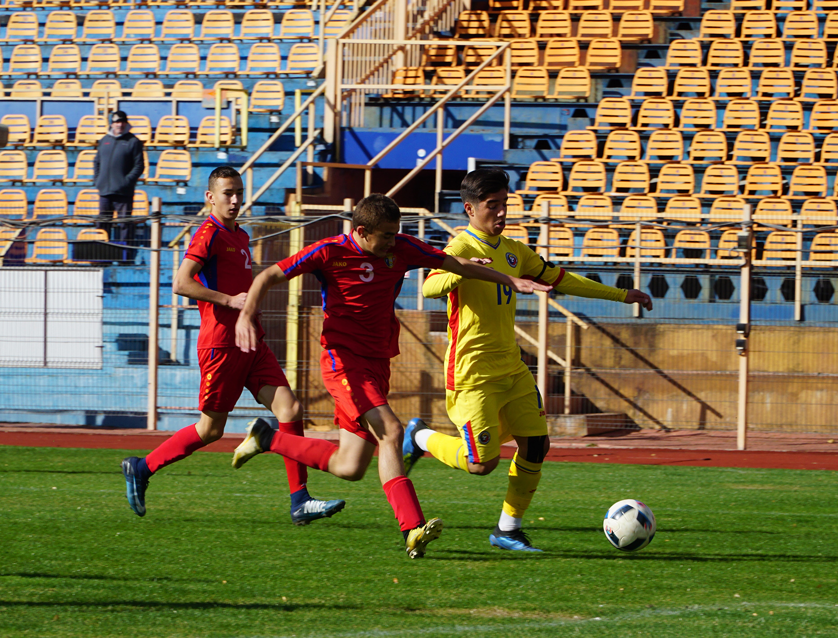 Fiul lui Arman Karamian a marcat primul gol pentru România U15, în amicalul cu Moldova U15 / GALERIE FOTO&VIDEO