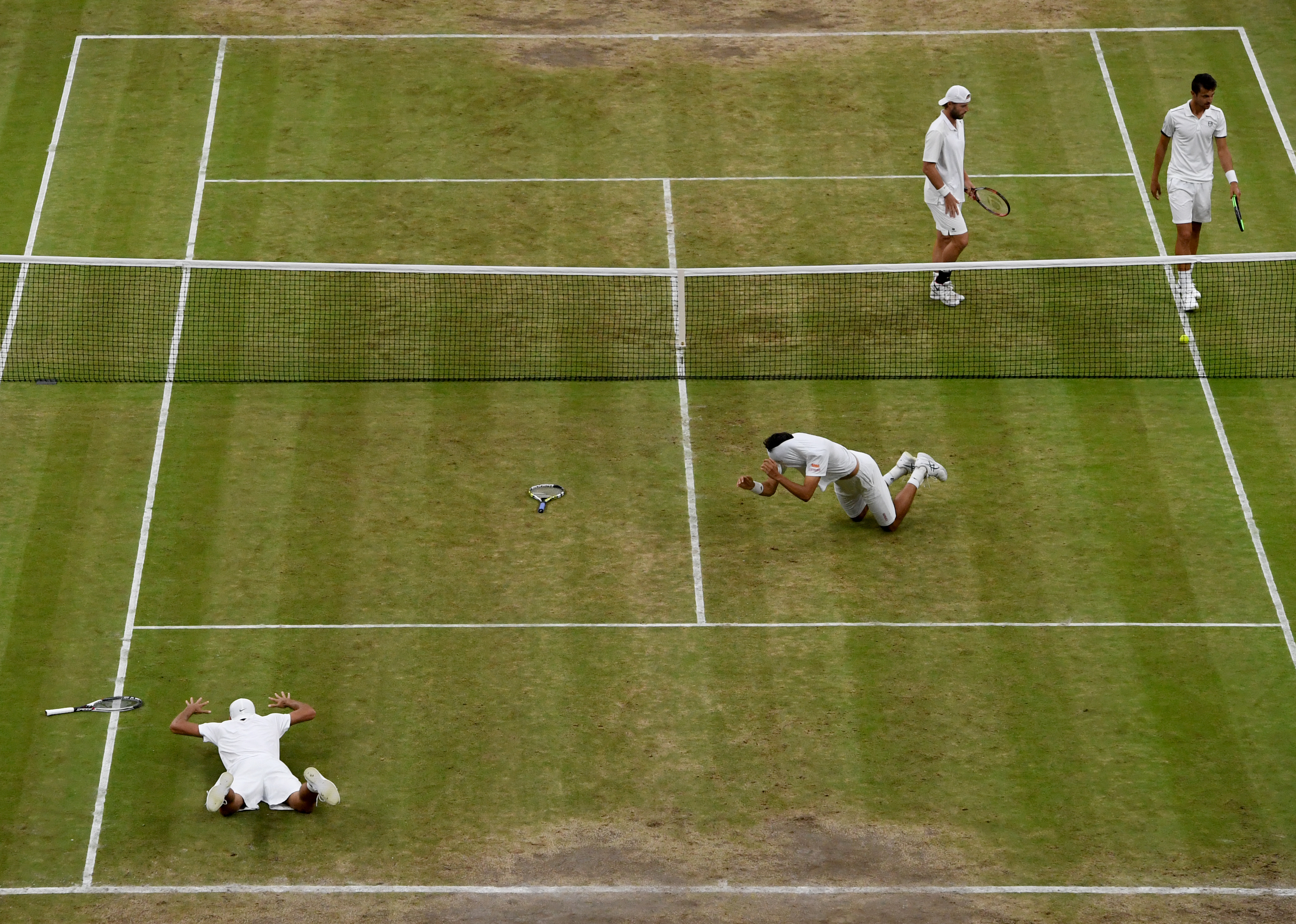 Polonezul Lukasz Kubot și brazilianul Marcelo Melo, campioni la Wimbledon la dublu, după un meci-maraton | FOTO&VIDEO