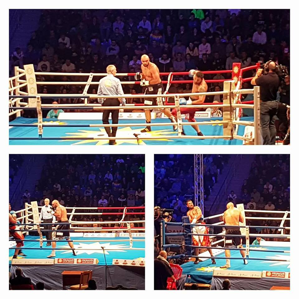 Boxerul Bogdan Dinu, mesaj pentru colegul său tăiat cu sabia de interlop: ”Dedic victoria lui Ciprian și îi doresc să se facă bine!”