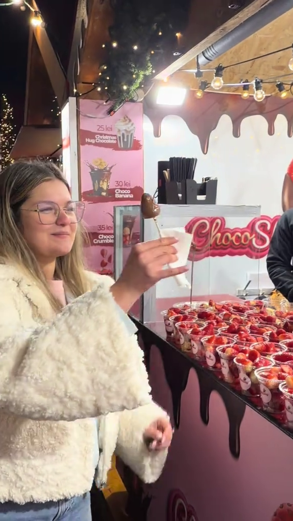 Desertul devenit viral în toată lumea se vinde instant la Târgul de Crăciun București 2025, Drumul Taberei! Cât costă noua „nebunie”