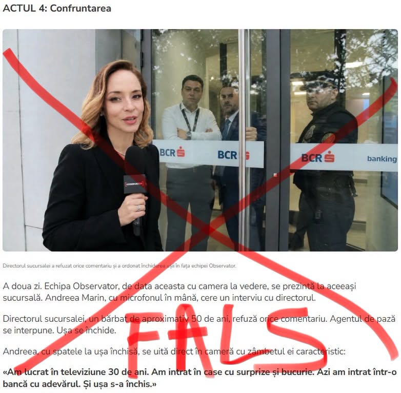 Andreea Marin, prima reacție după ce a fost victima unei știri false: „Am fost atenționată”. Cum i-au folosit infractorii imaginea