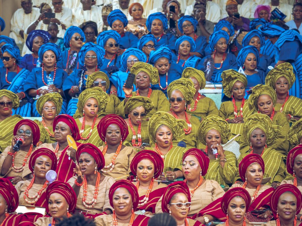 Women at the 2024 Ojude Oba festival in Ijebu-Ode Ogun State. [The Africa Daily Report]