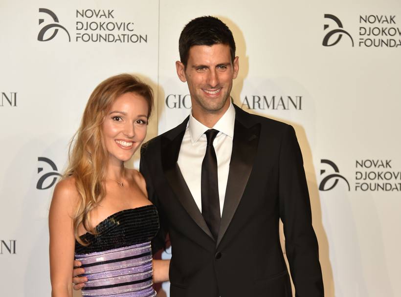 Tenis. Novak Djokovici a fost îmbrăcat la patru ace de Giorgio Armani! Nole și Serena vor face echipă pe teren / GALERIE FOTO