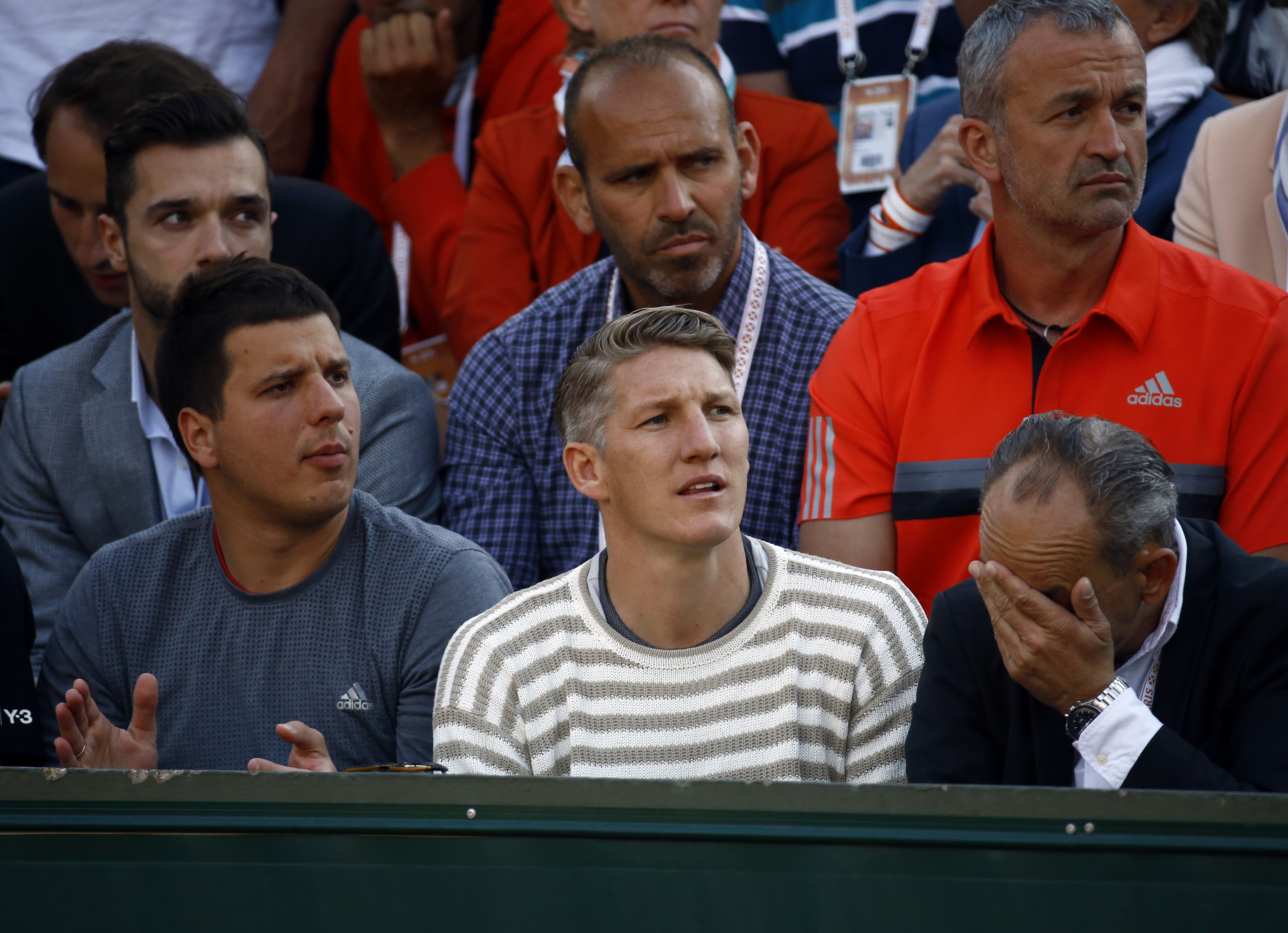 Bastian Schweinsteiger a venit să-și încurajeze iubita / GALERIE FOTO