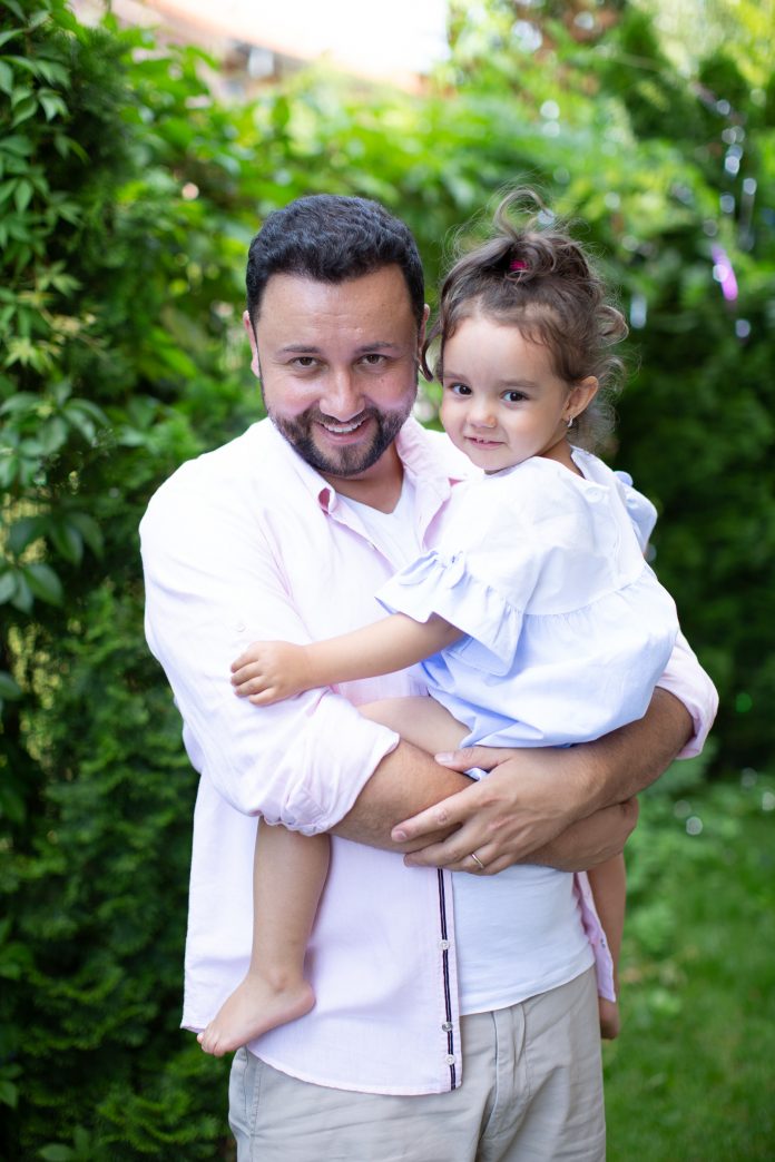 Povestea numelui fetiței Andrei și a lui Cătălin Măruță. De ce au ales să o cheme Eva Maria Ioana | FOTO