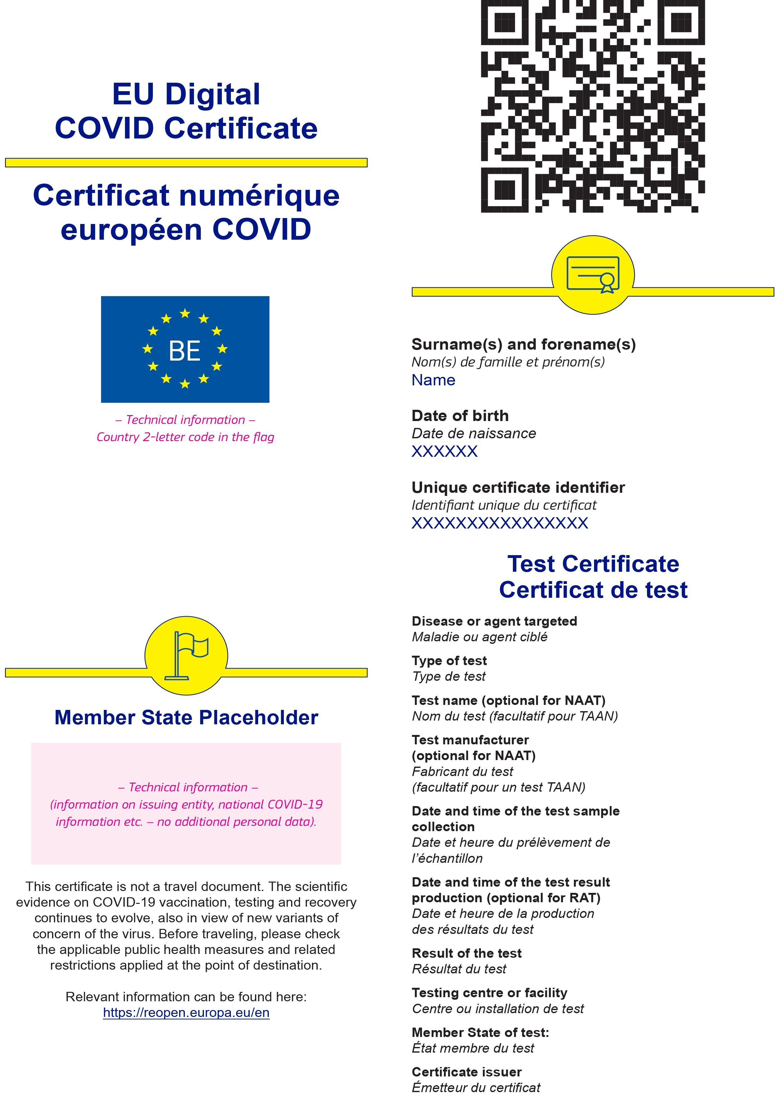STS a testat cu succes pașaportul COVID. Cum va arăta documentul