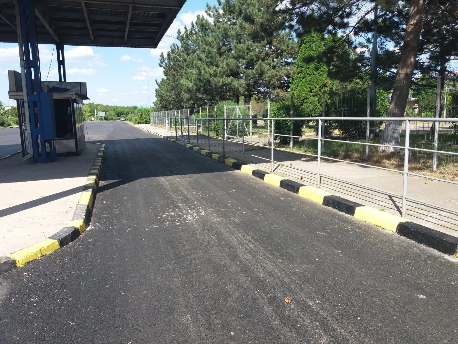 FOTO: Infrastructura din Vama Albița, reabilitată în totalitate. CNAIR a cheltuit patru milioane de lei într-o singură lună