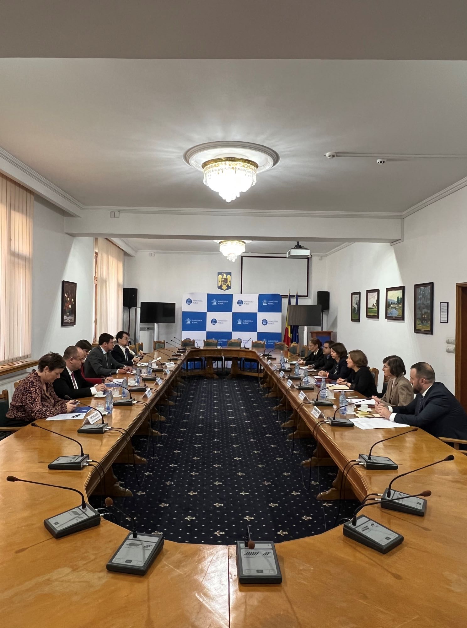 Laura Kovesi, vizită la Parchetul General. Ce a discutat cu procurorul general al României