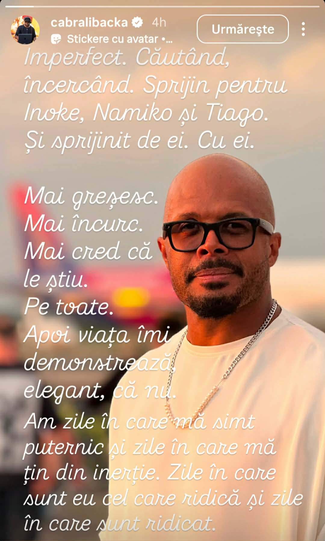 Cabral, mesaj emoționant după divorțul de Andreea Ibacka. Ce a mărturisit prezentatorul despre perioada prin care trece