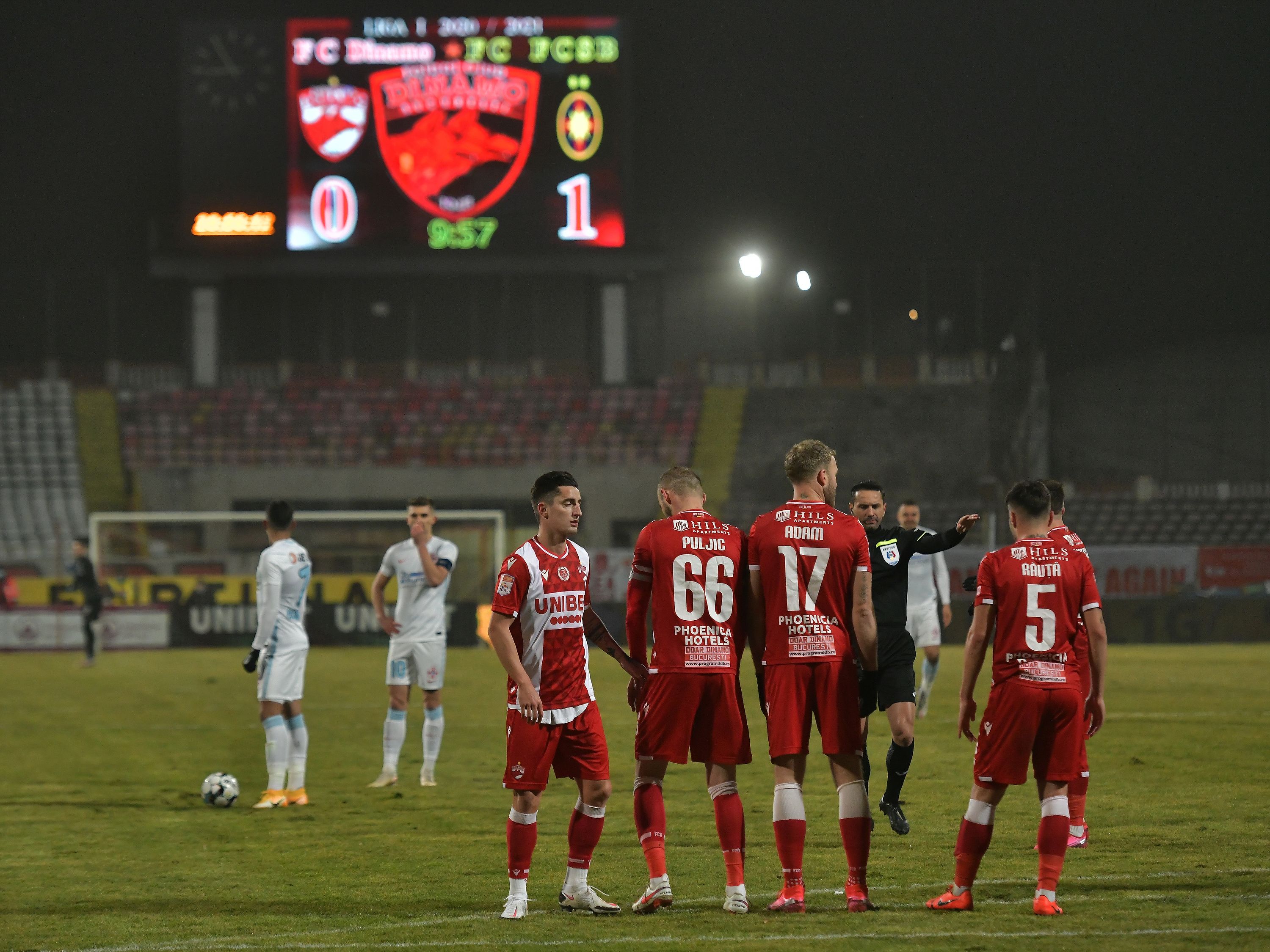 FCSB a învins Dinamo, în Eternul derby. Prima victorie după 6 ani pe terenul rivalilor