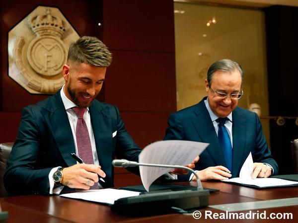 Sergio Ramos rămâne la Real. Fundaşul a prelungit până în 2020
