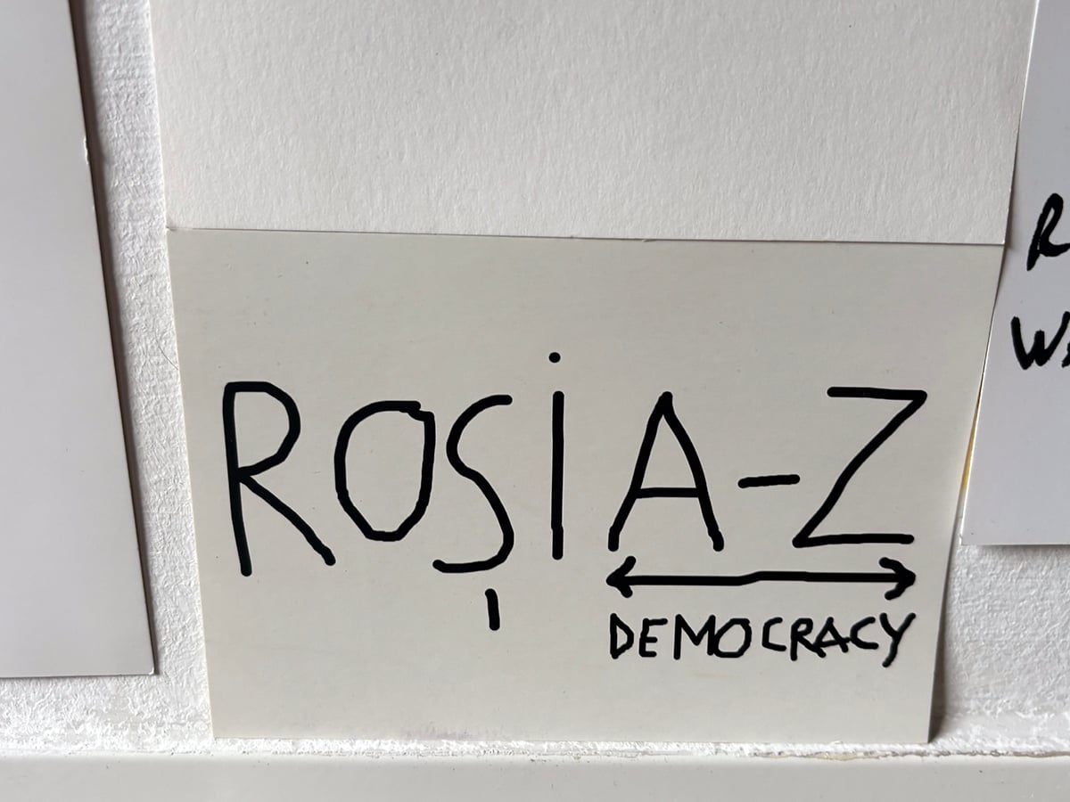 „Absolut toate revoltele noastre de-o viață împotriva lui Ceaușescu și a tuturor micilor dictatori «care ne călăresc »”. Reportaj despre Lia și Dan Perjovschi
