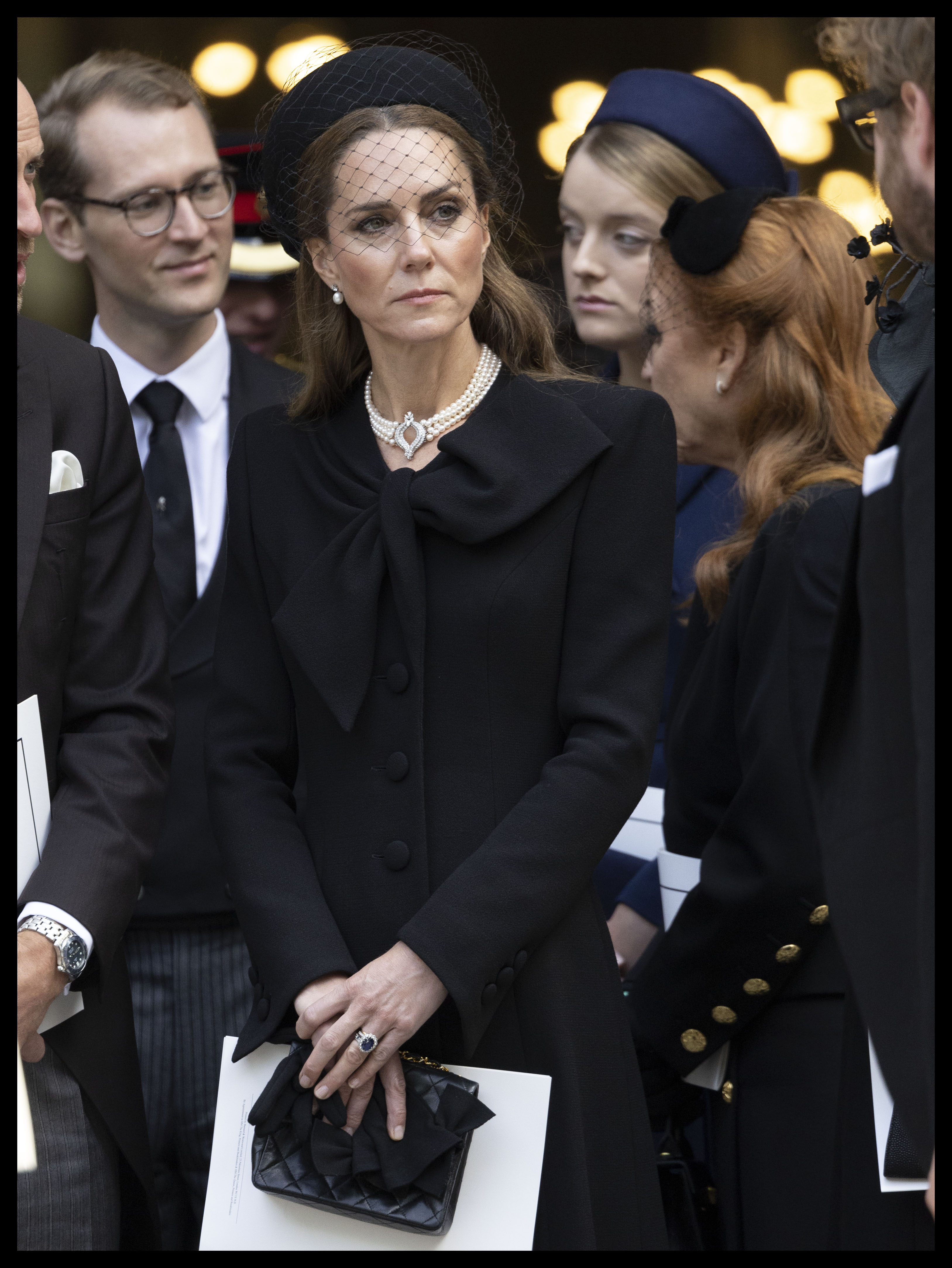Cum a apărut Kate Middleton la înmormântarea Ducesei de Kent. Apariția ei i-a îngrijorat pe cei care o îndrăgesc