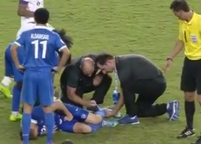 GALERIE FOTO / Încă o problemă pentru Piţurcă: Pintilii s-a accidentat la gleznă!