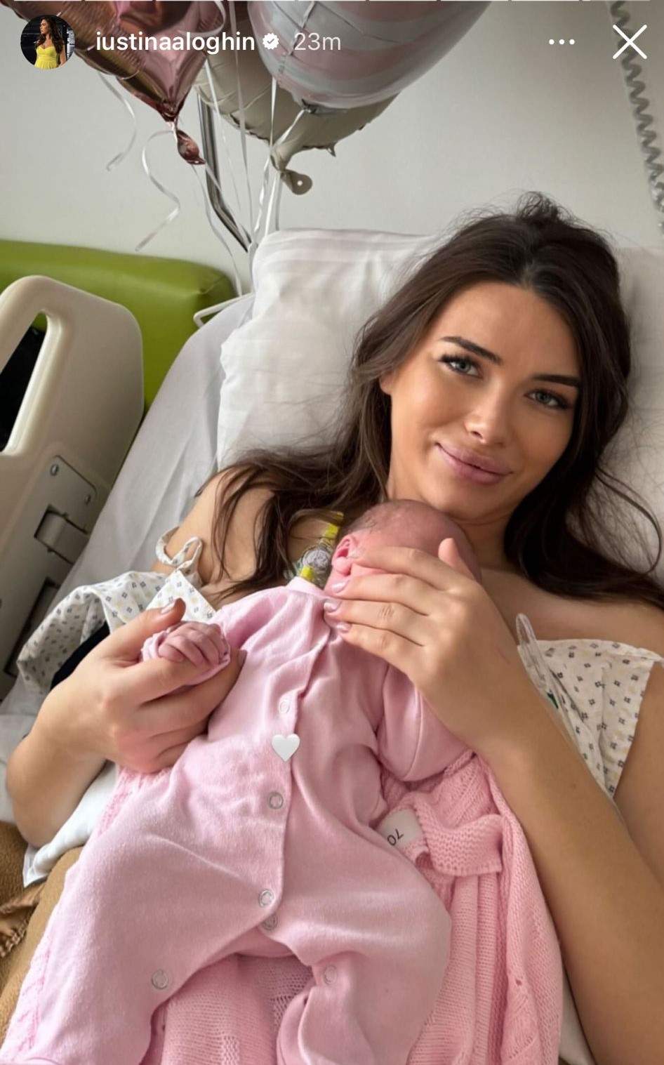 Iustina și Cornel Luchian de la Insula Iubirii 2024 au devenit astăzi părinții unei fetițe. Primele imagini cu Ivana