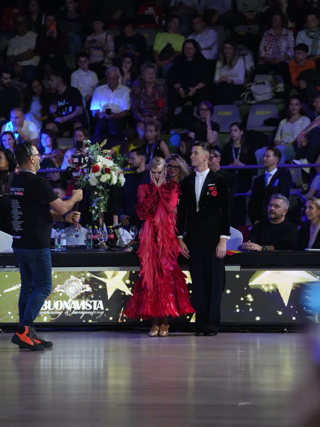 Mesajul Andreei Popescu după ce Rareș Cojoc, soțul ei, a devenit campion mondial la dans sportiv: „Ai câștigat și inimile românilor”
