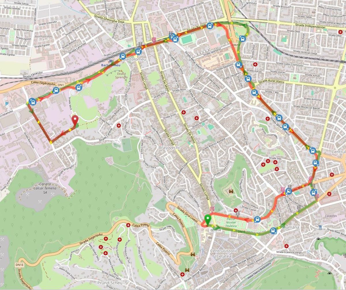 Schimbări la transportul în comun din Brașov. Linia 16 își prelungește traseul