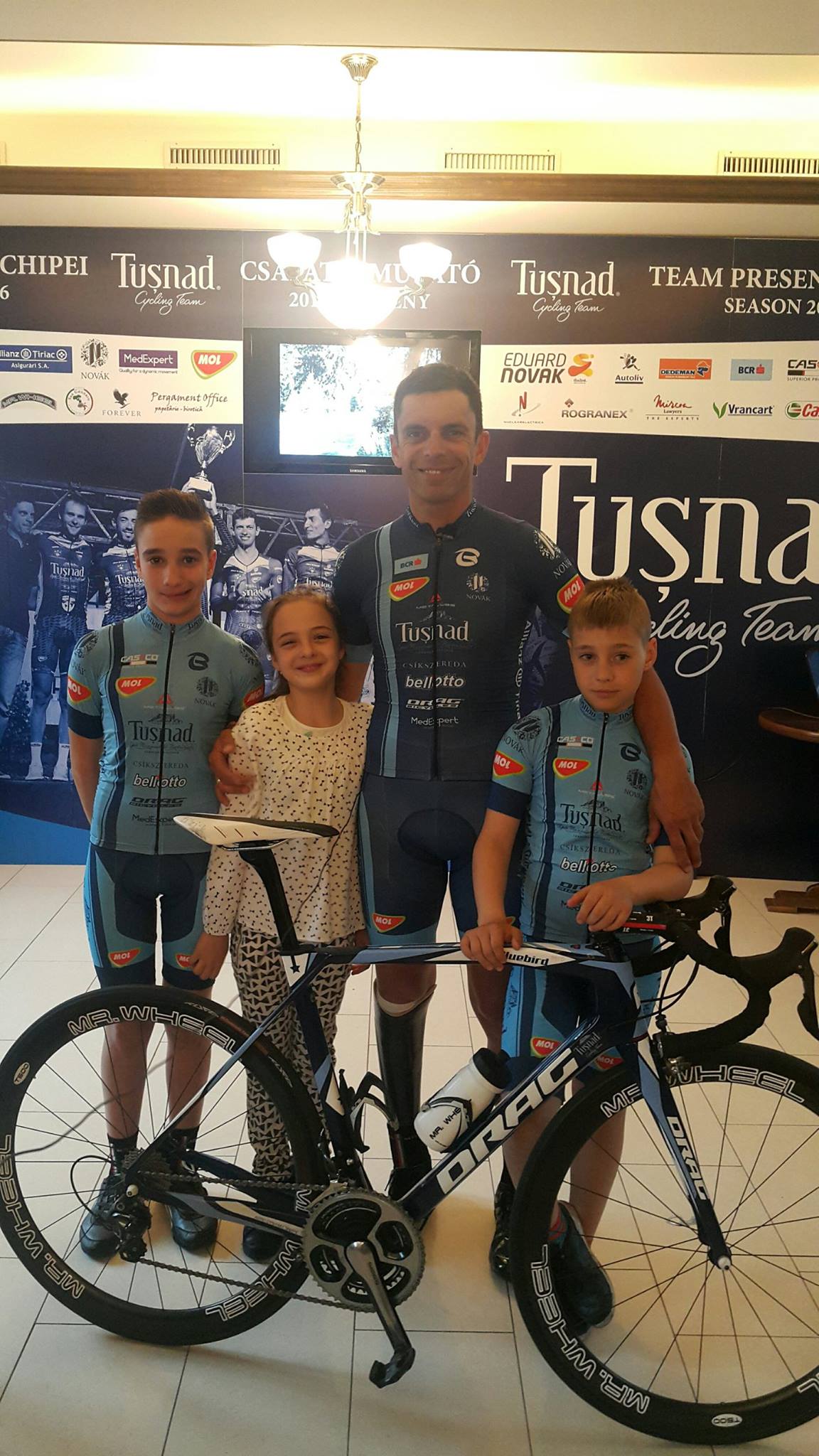 OLIMPIADA DE LA RIO. Familia de sportivi a campionul paralimpic la ciclism Eduard Novak! GALERIE FOTO