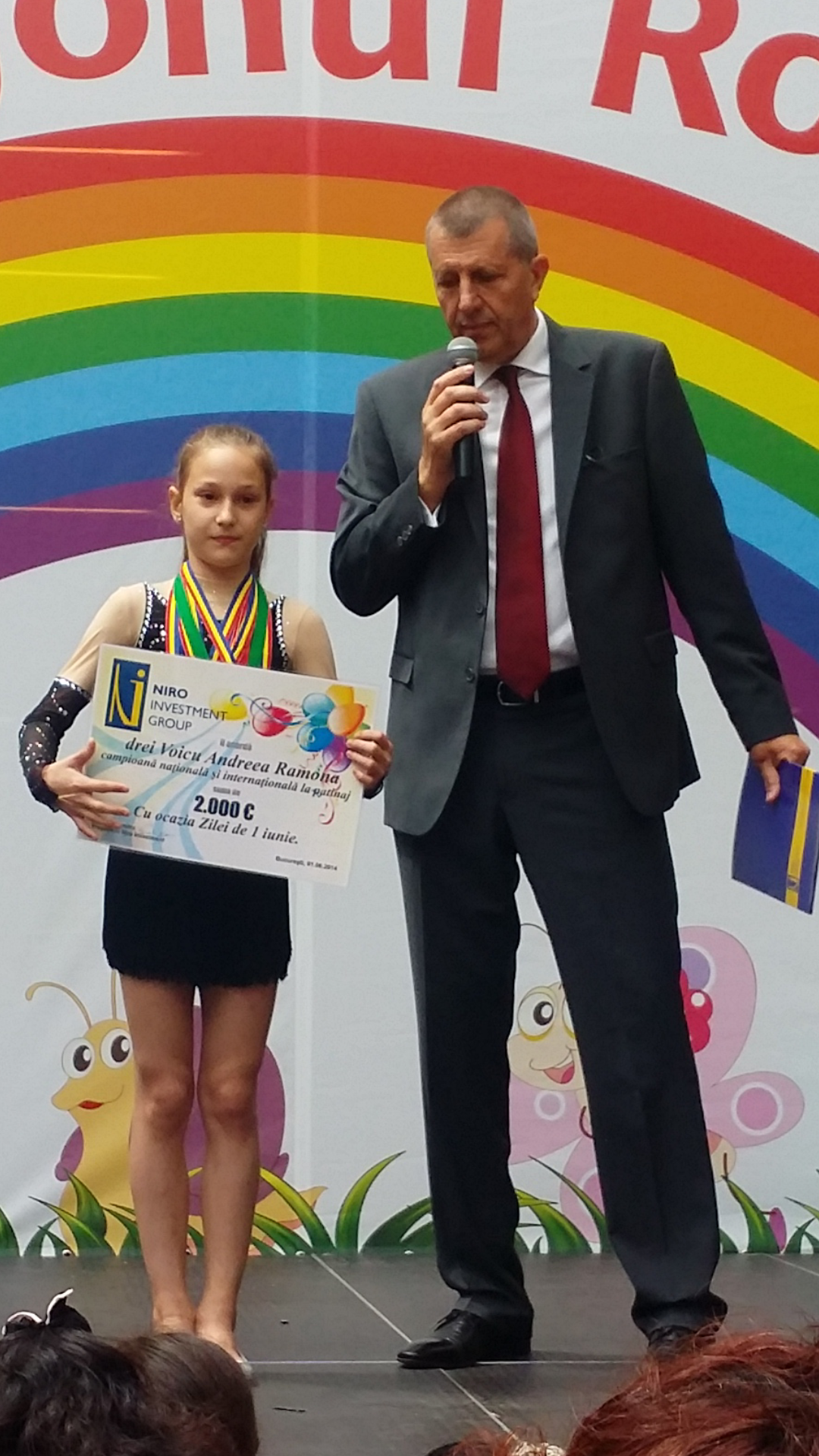 TÂNĂRUL SĂPTĂMÂNII / Campioana Andreea Voicu, premiată cu 2.000 de euro
