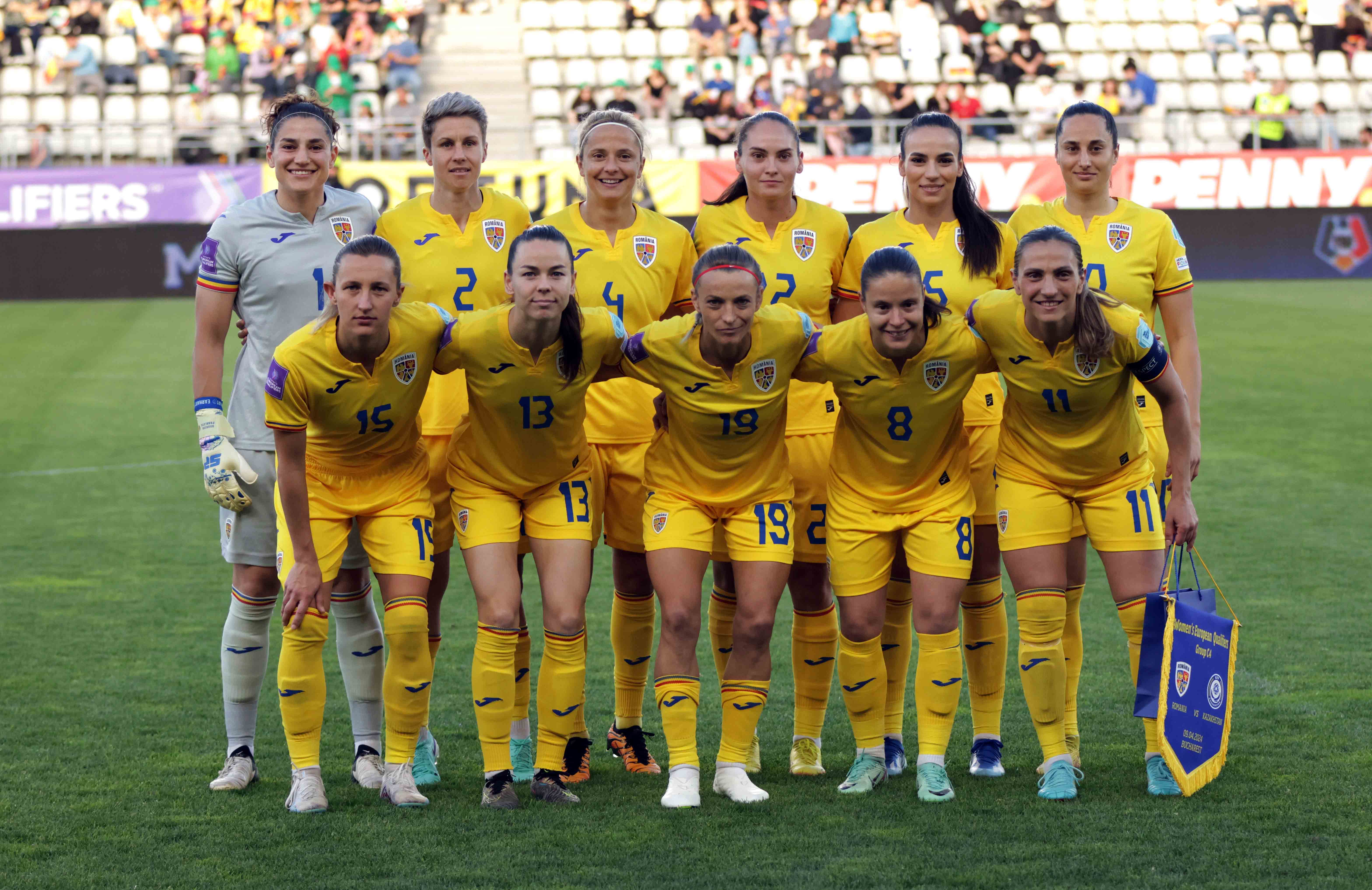 Au trecut de kazahe. Naționala feminină de fotbal a României, a doua victorie în preliminariile Euro 2025