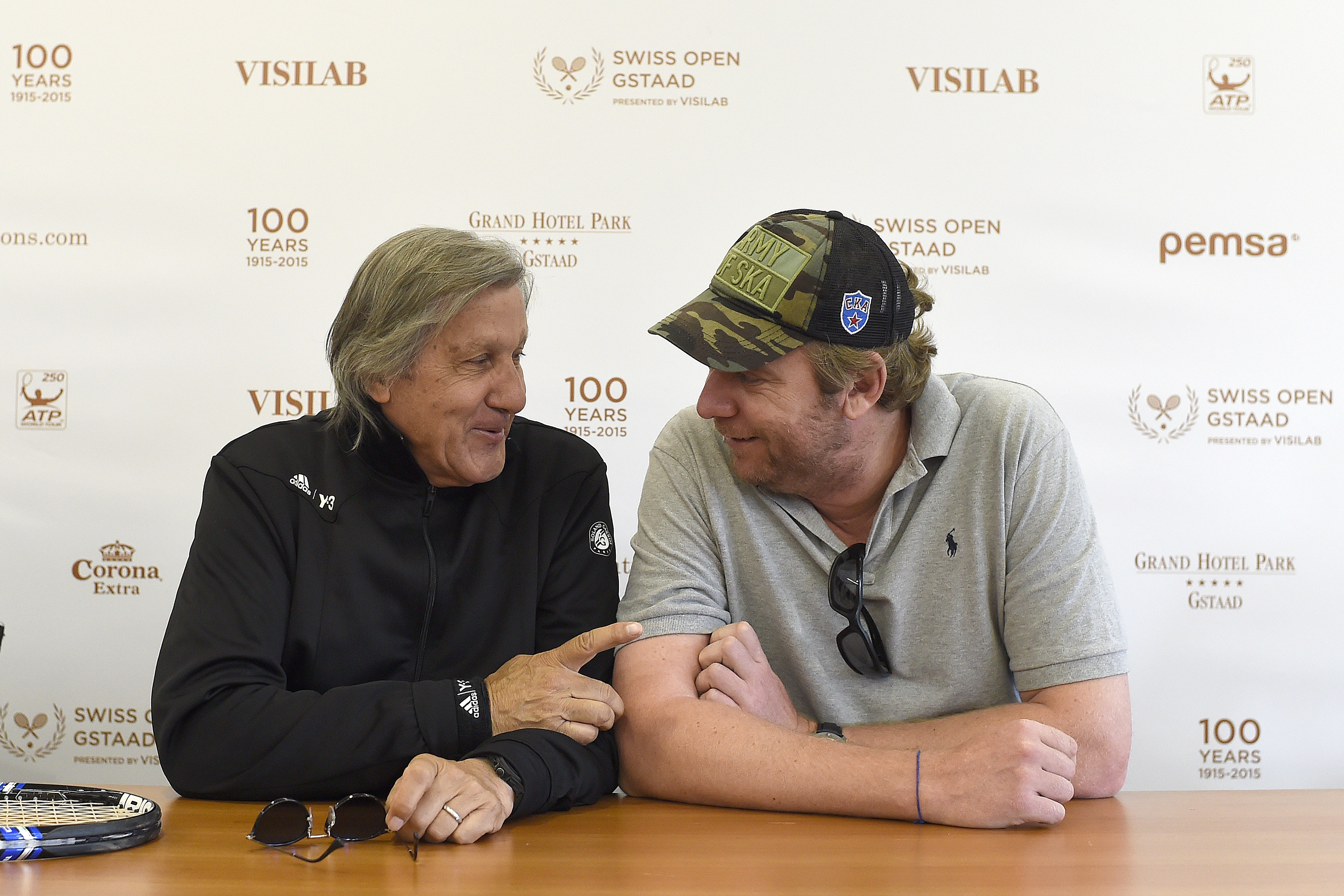 Ilie Năstase, invitat special la Openul Elveției / GALERIE FOTO