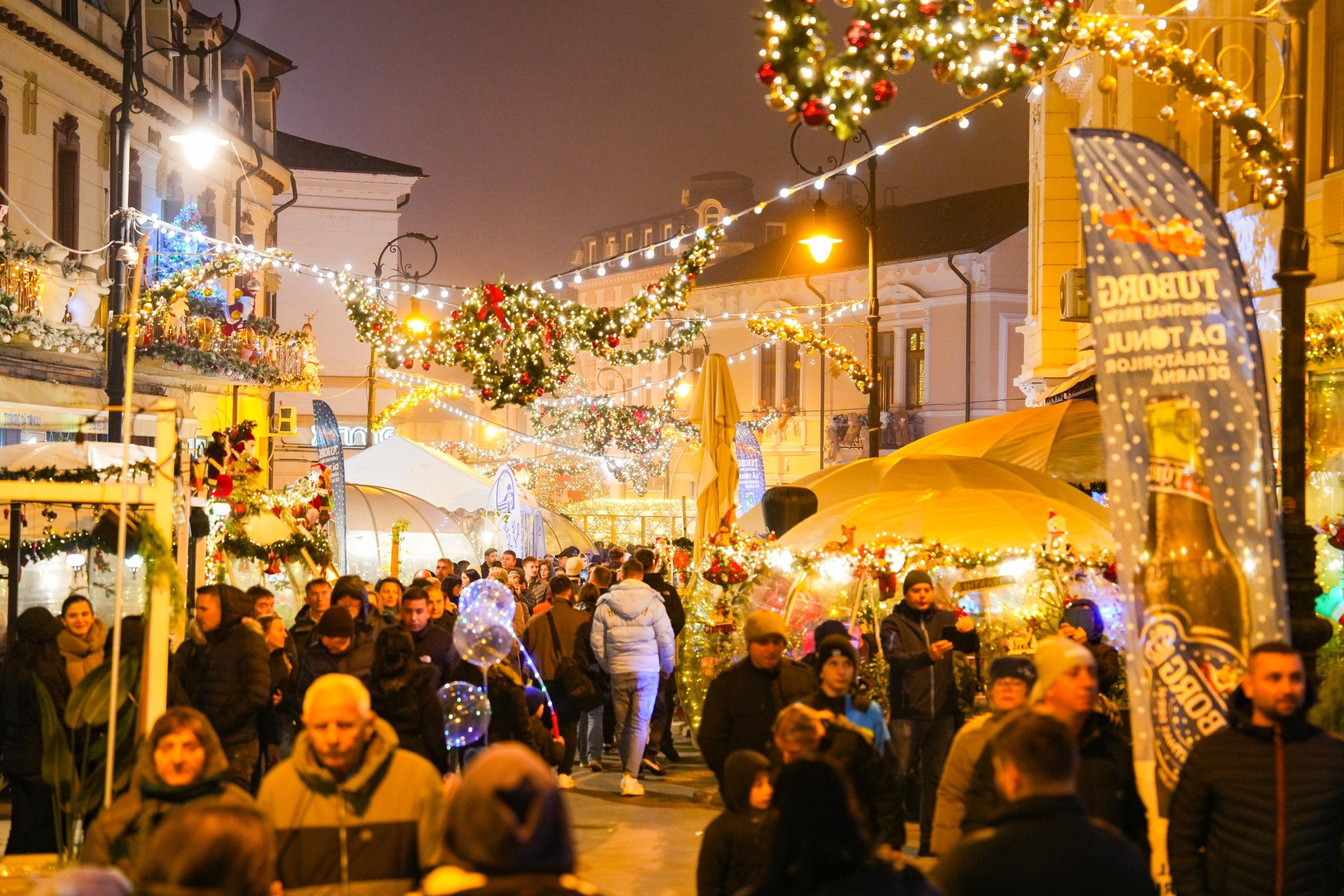 Impactul pe care îl au târgurile de Crăciun asupra turismului din România. Ce se întâmplă în Craiova, Sibiu și București