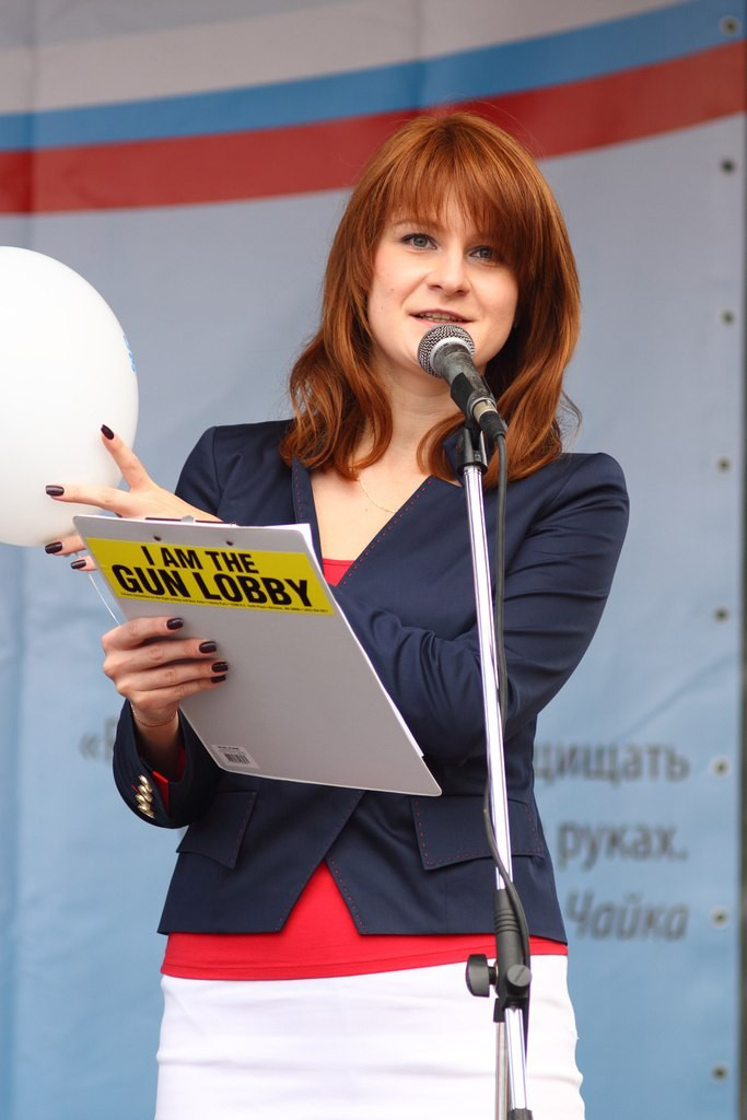 Rusoaica Maria Butina va pleda vinovată pentru spionaj în favoarea Moscovei