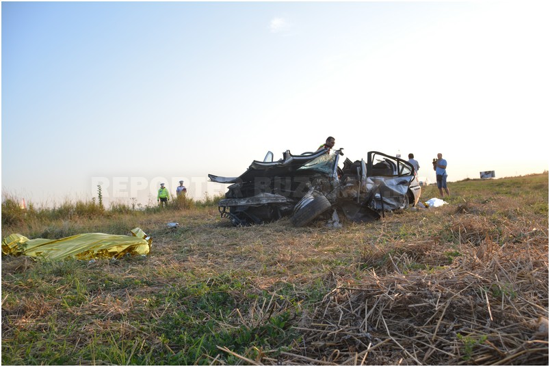 UPDATE: Mamă și fiu, uciși într-un accident înfiorător în județul Buzău. Șoferul vinovat era băut