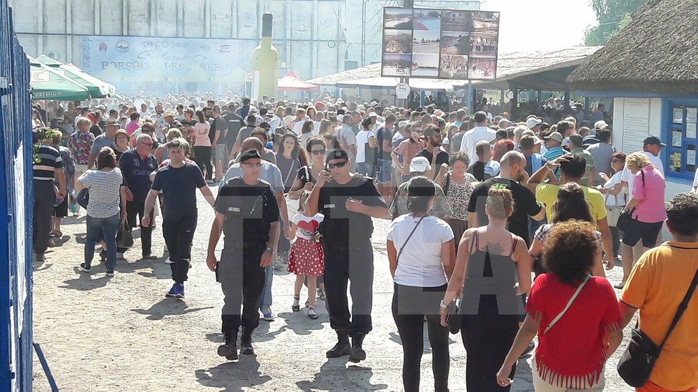 Sărbătoarea borșului de pește, la Jurilovca. Se gătesc 15 tone de ciorbă din 5 tone de pește / GALERIE FOTO