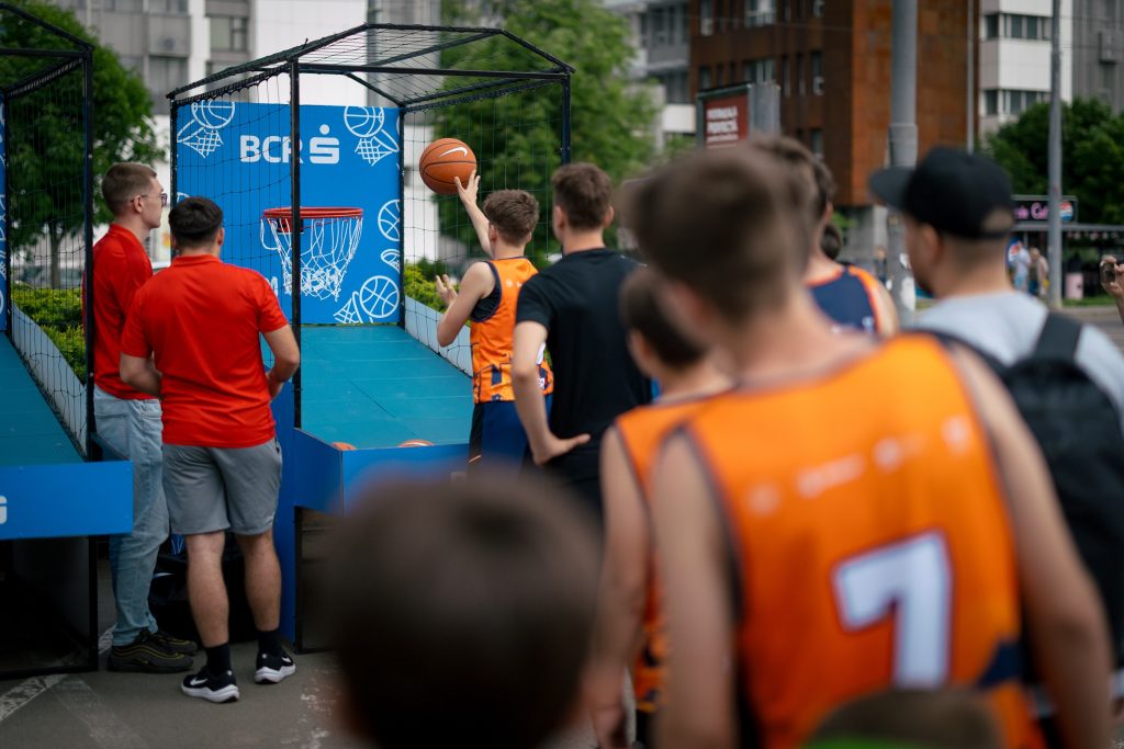 BCR Sport Arena Streetball a transformat parcarea Iulius Mall Iași într-o oază a sportului urban