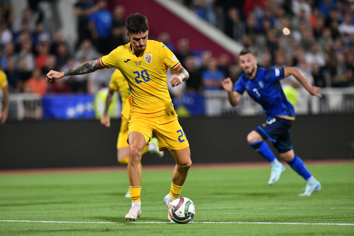 Kosovo-România 0-3. Debut victorios în Liga Națiunilor, la revenirea lui Mircea Lucescu în rolul de selecționer