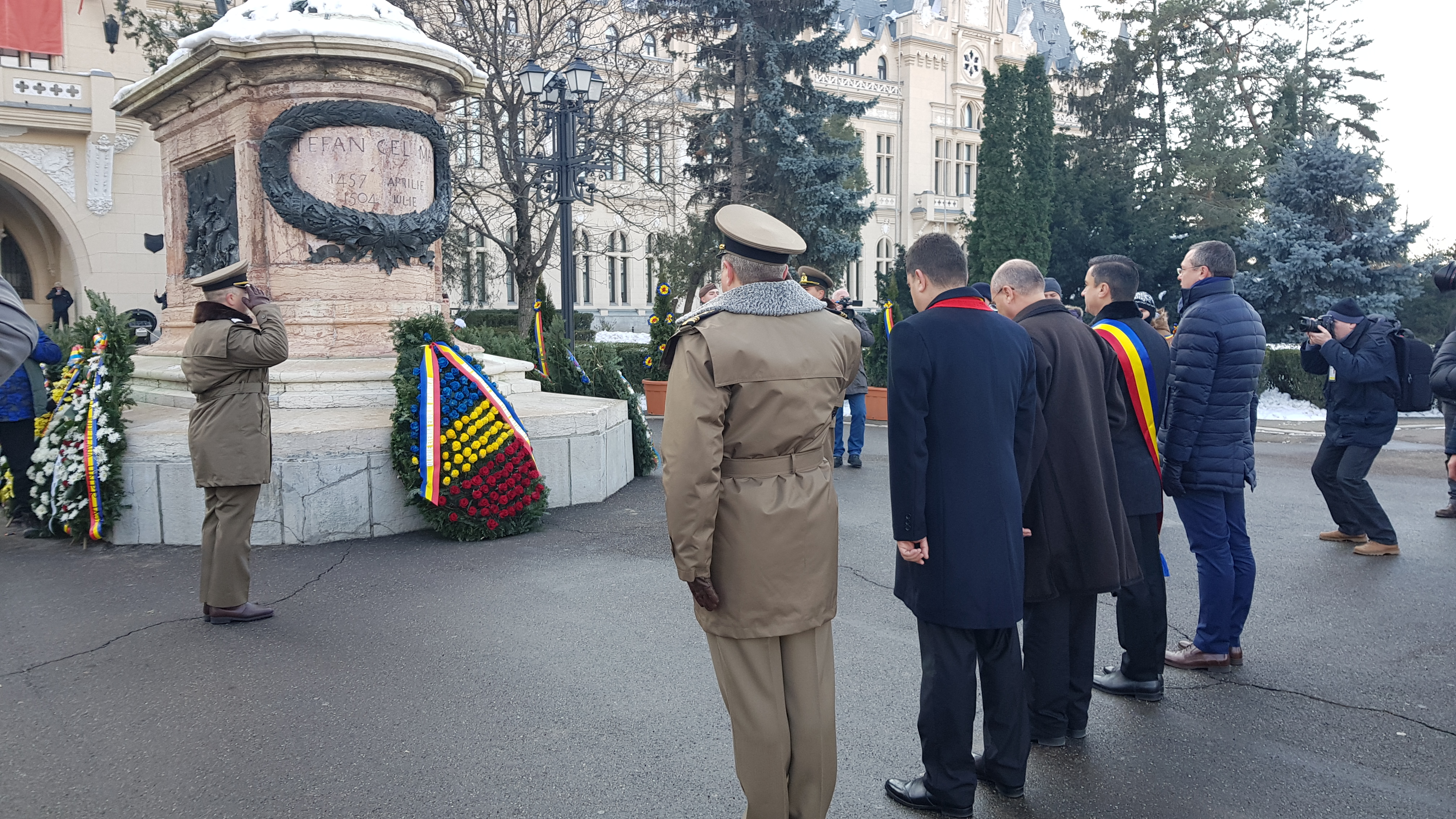VIDEO&FOTO/ Prezență record la Iași, de 1 Decembrie. Discursul transmis de Viorica Dăncilă a fost huiduit la scenă deschisă