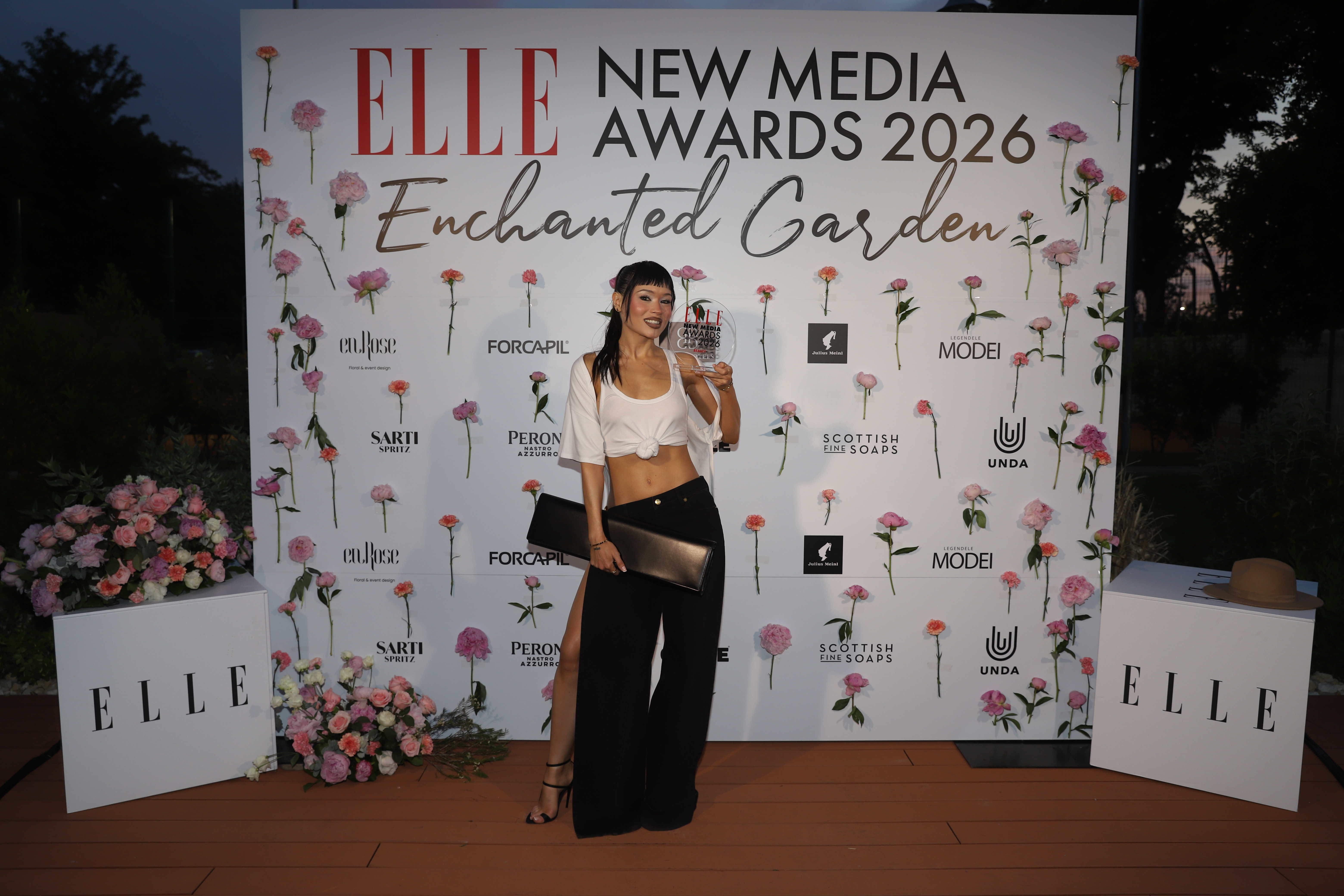 Vedete și influenceri celebri la ELLE New Media Awards 2026. Cum au apărut Alexandru Ciucu și Alexandra Căpitănescu