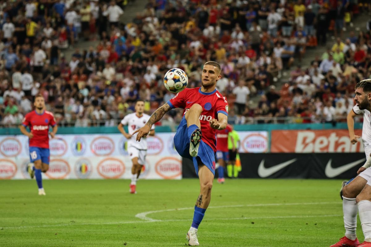FCSB a fost bătută de Shkendija și la București și a fost eliminată din Liga Campionilor
