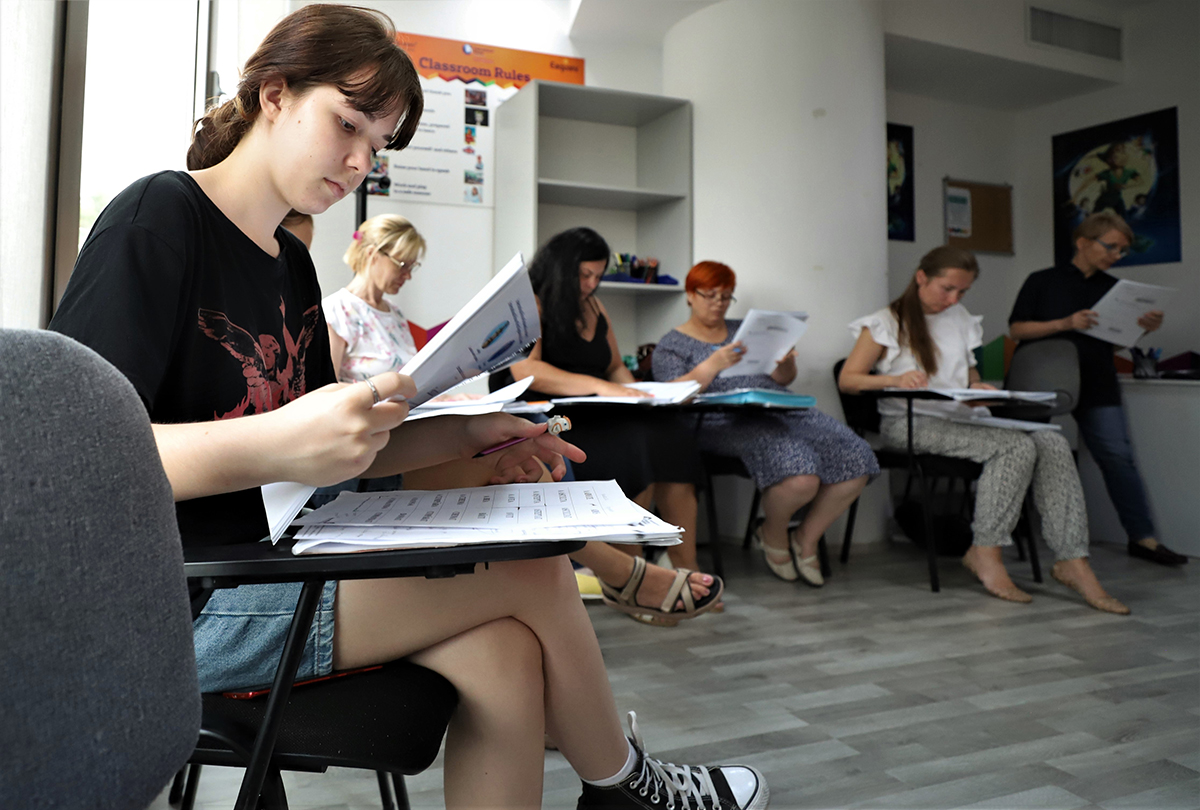 Mesaj de Ziua Limbii Române de la refugiații ucraineni care o studiază: „O învăț în primul rând ca să vă mulțumesc și apoi ca să mă ajute să-mi găsesc de muncă”