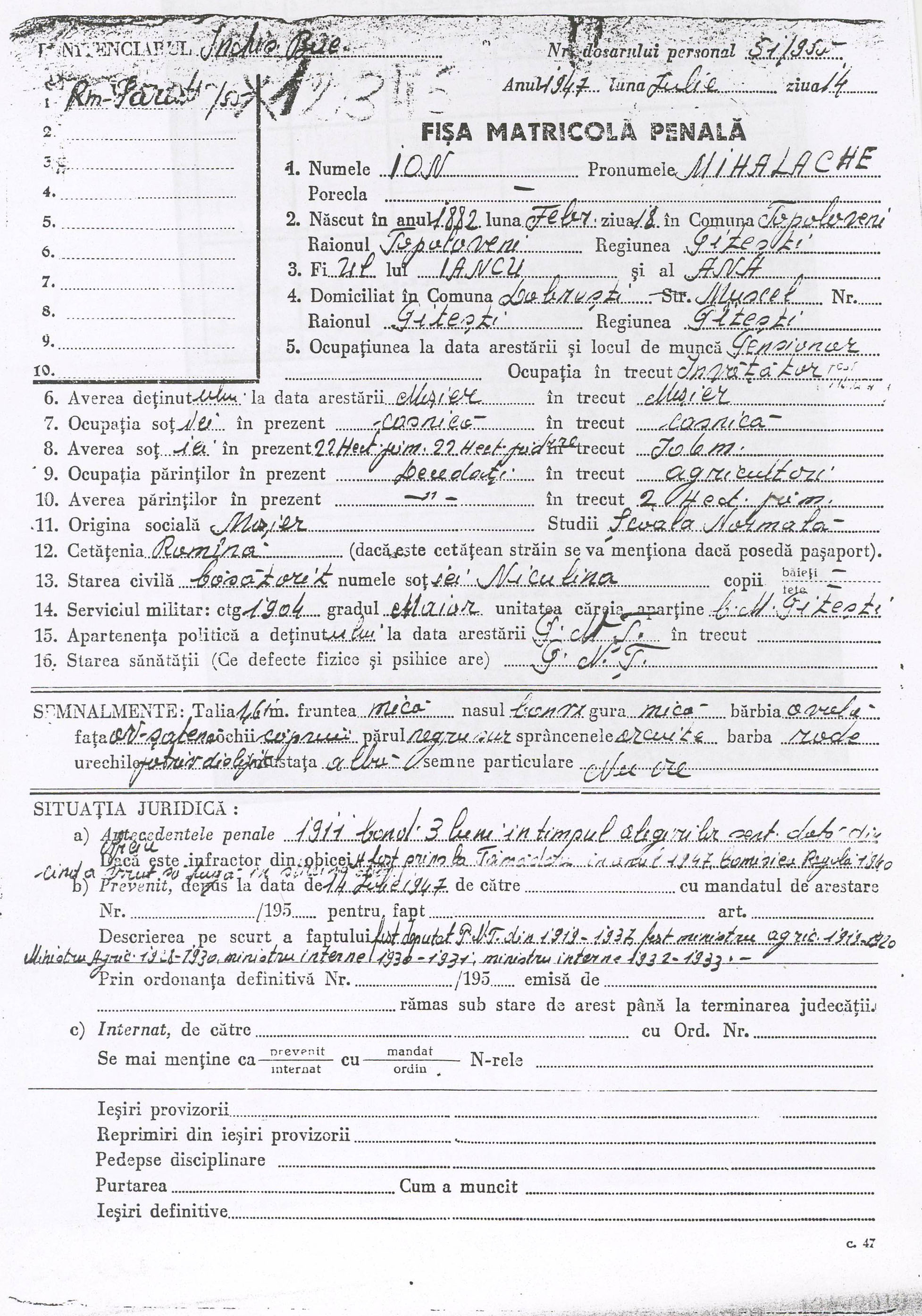 Generaţia Marii Unirii de la 1 Decembrie 1918, exterminată în lagărele comuniste. Au devenit „dușmani ai poporului” în regimul impus de Moscova