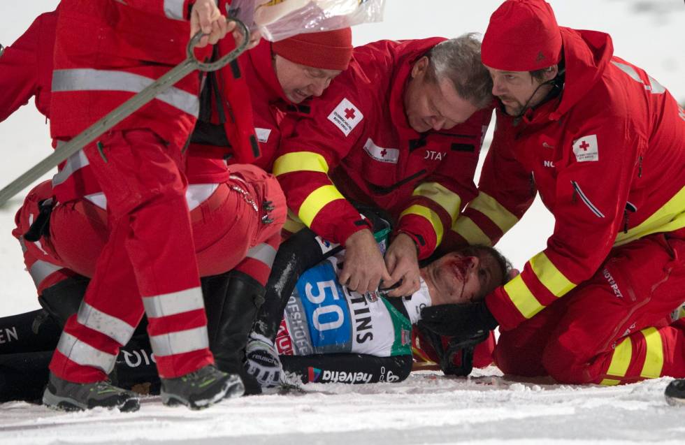 HORROR / Ammann, INCONŞTIENT la spital, după căzătura din Austria