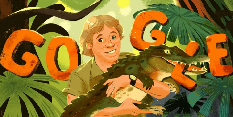 Google îl celebrează pe Steve Irwin. Vânătorul de crocodili ar fi împlinit 57 de ani