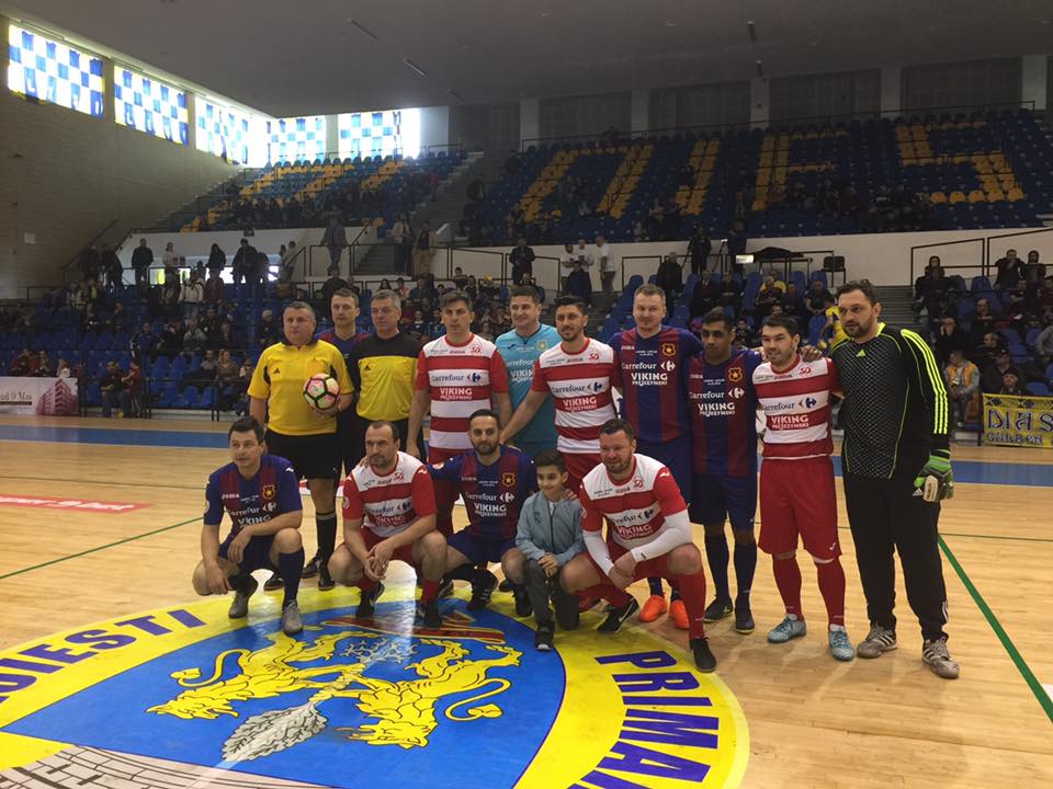 Retragerea lui Daniel Chiriță, de vis! Turneul de old-boys, câștigat de Petrolul! Lupescu și Doroftei, pe teren / FOTO&VIDEO