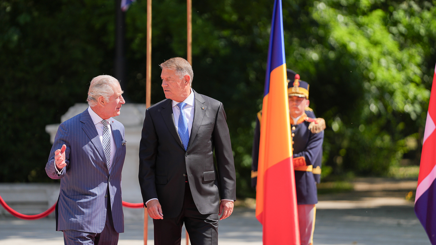 Regele Charles al III-lea a recitat din Eminescu la Palatul Cotroceni. „Întotdeauna m-am simțit acasă în România”