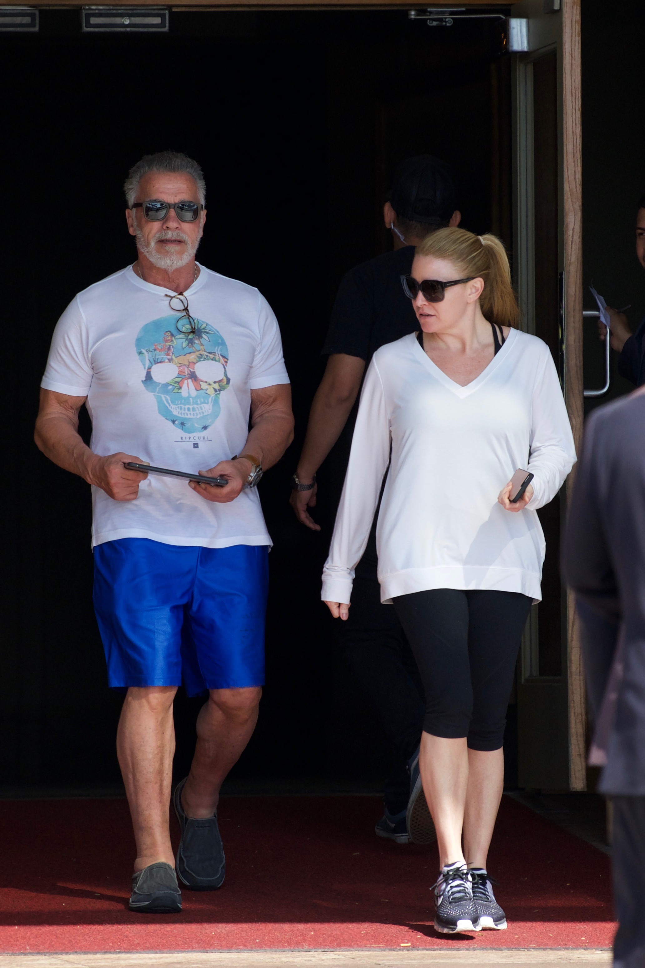 Arnold Schwarzenegger ține pasul cu iubita tinerică. Cum s-au afișat cei doi | FOTO