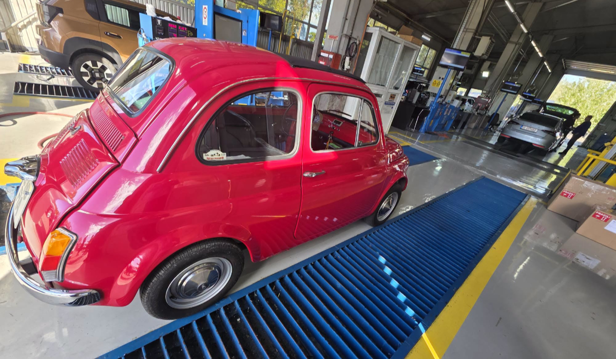Fiat 500 din 1969 la RAR Iași