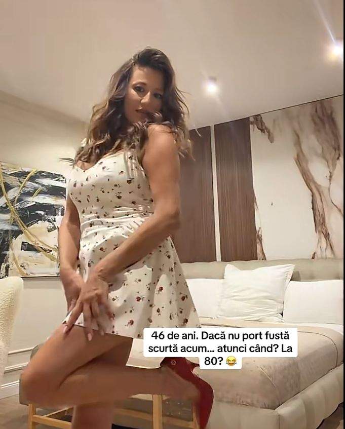 Imagini cu Claudia Pătrășcanu într-o rochie foarte scurtă. Artista, aspru criticată pentru apariția sa: „Dacă nu port acum… atunci când? La 80 de ani?”