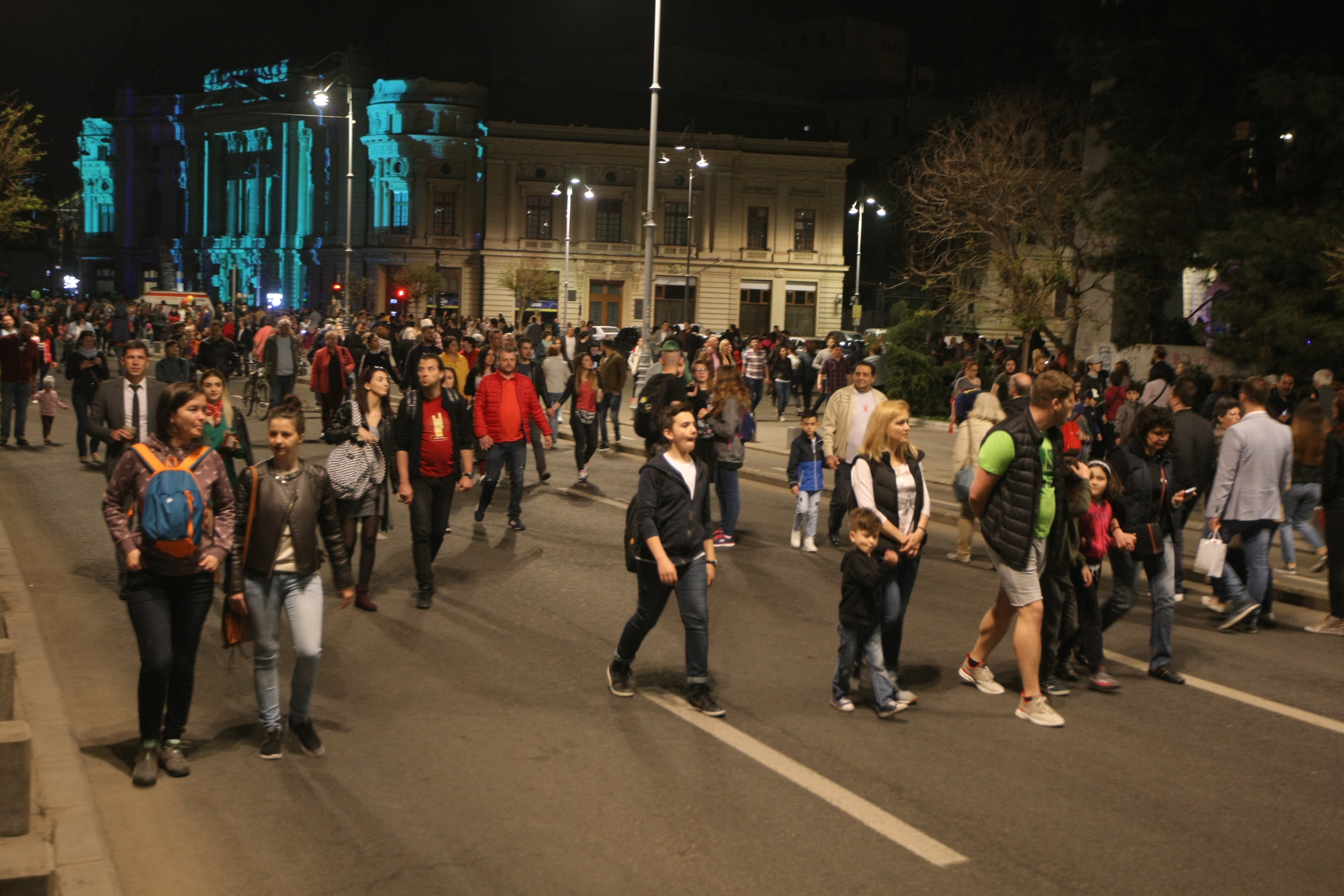 VIDEO. Spotlight 2018 - Bucharest International Light Festival a început! Clădiri emblematice, incluse în premieră în proiect