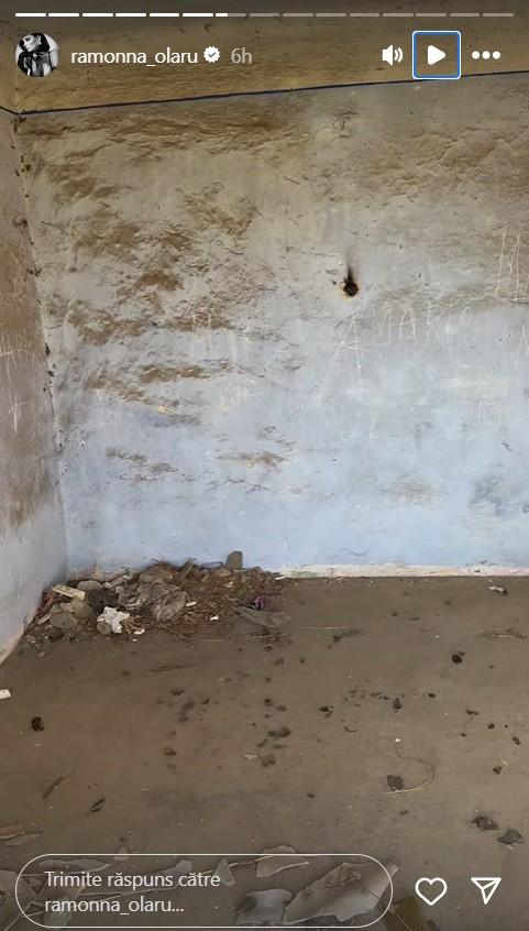 Imagini cu locul în care Ramona Olaru a crescut. Ferma a ajuns o ruină: „Canalul de irigații unde, practic, noi făceam baie”