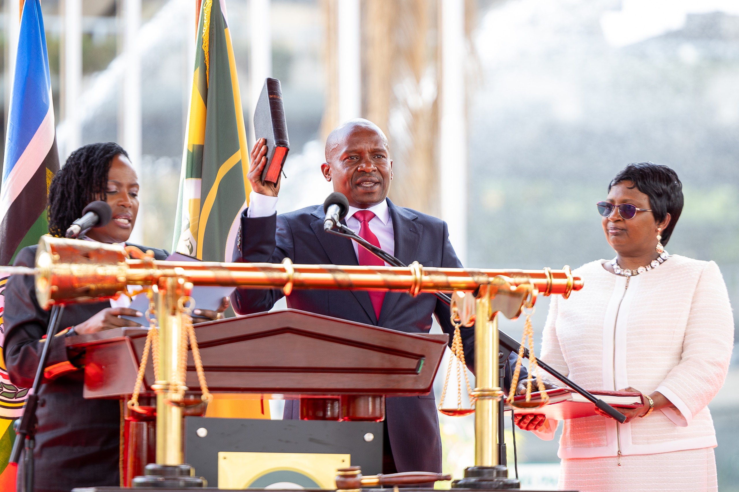 Significance of judicial mace during DP Kindiki's swearing-in at the KICC