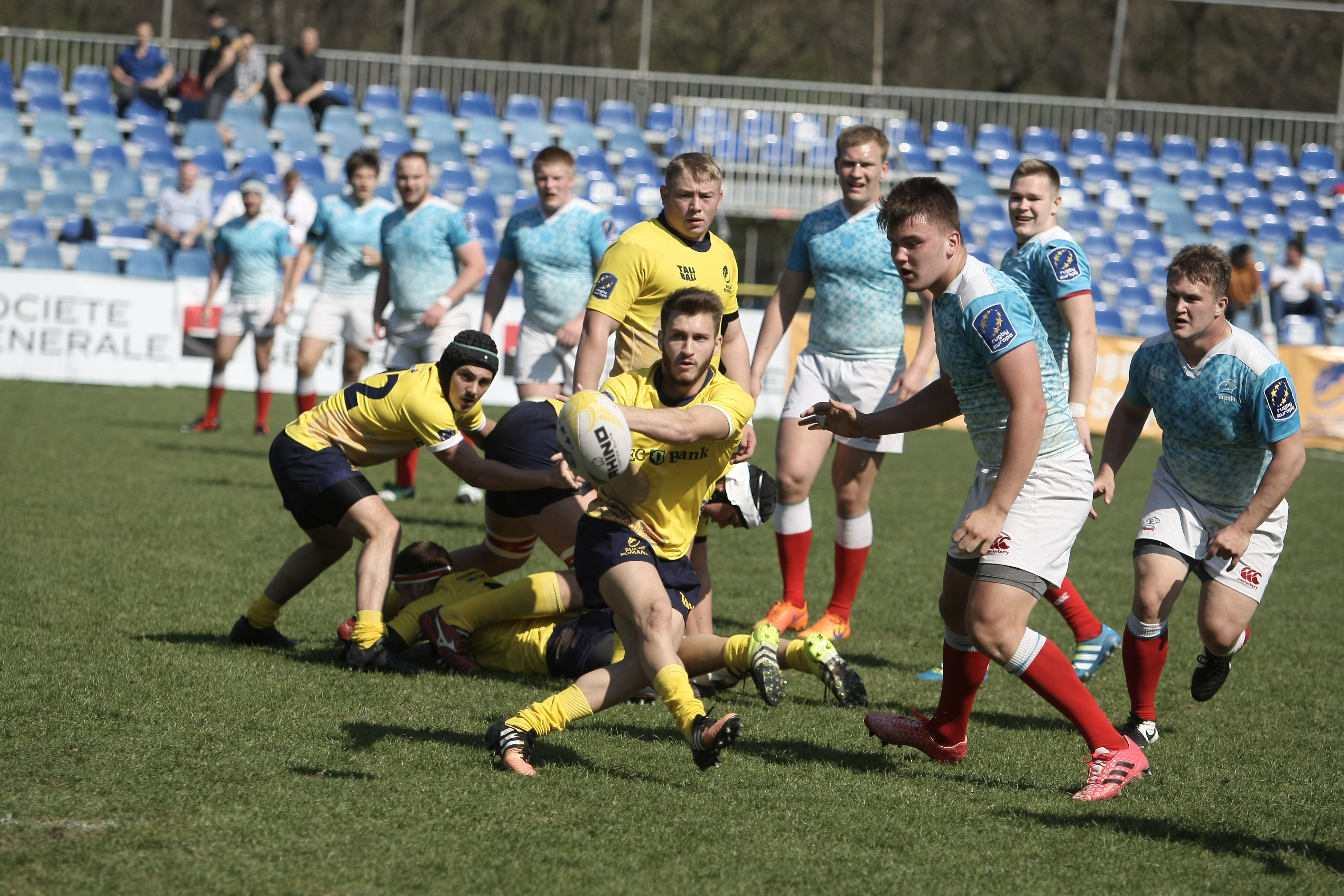 România - Rusia 5-33, în finala mică a Campionatului European Under-20 de la București | GALERIE FOTO