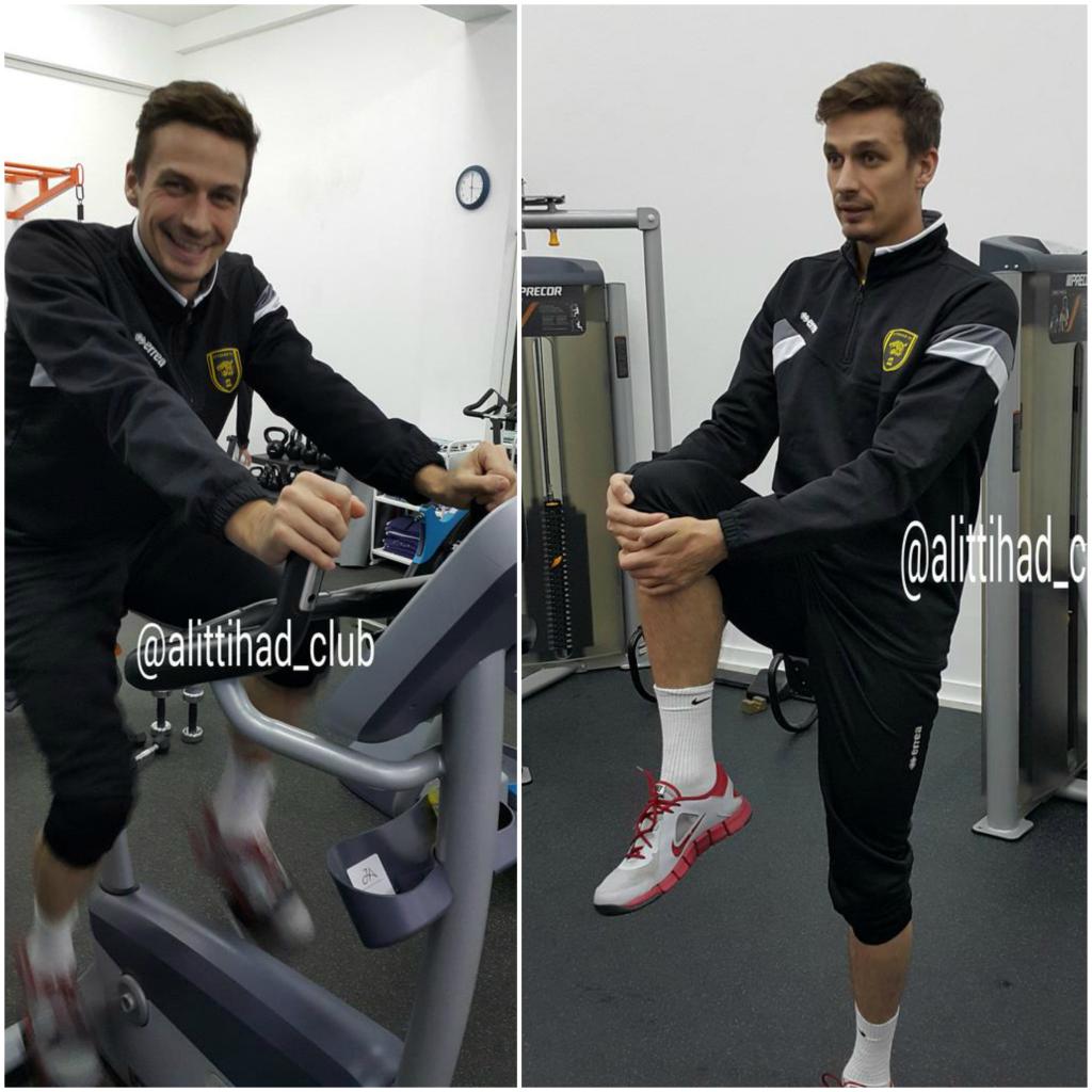Szukala a scăpat de febră şi a început antrenamentele la Al Ittihad